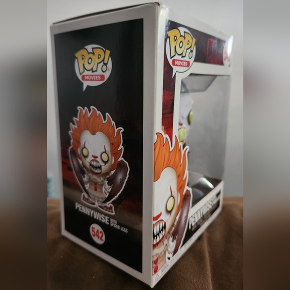 Pennywise with Spider Legs Funko Pop! Movie #542 Vinyl Figure (Amazon Exclusive) - Picture 4 of 4